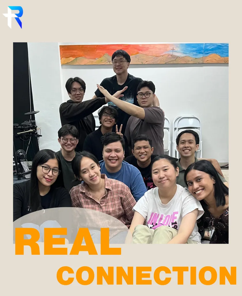 REAL Connection members gathered together after a meeting in Jakarta