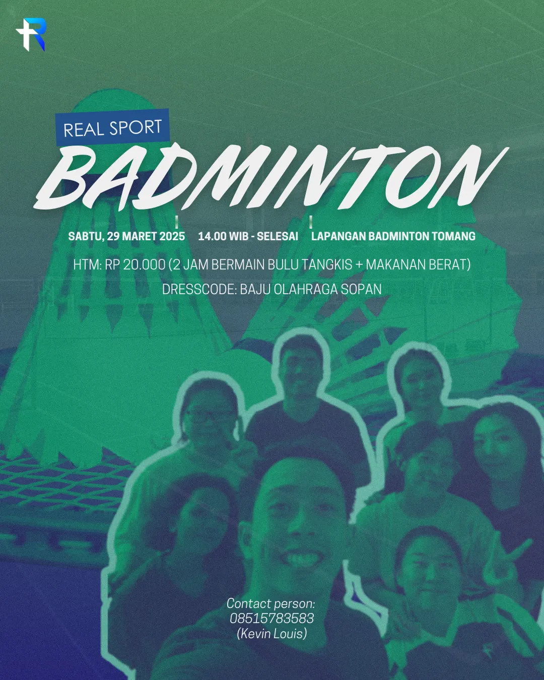 Members of the REAL community playing sports together